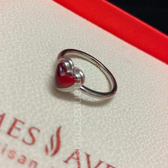 Sweetheart Rouge Doublet Ring - Picture 2 of 5